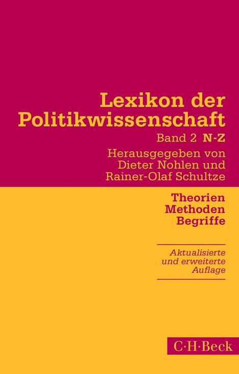 Lexikon der Politikwissenschaft 2 / N-Z, Buch