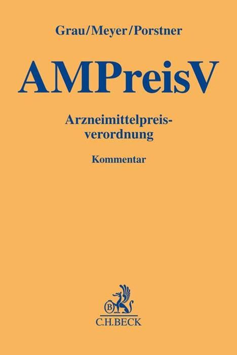 Ulrich Grau: AMPreisV, Buch