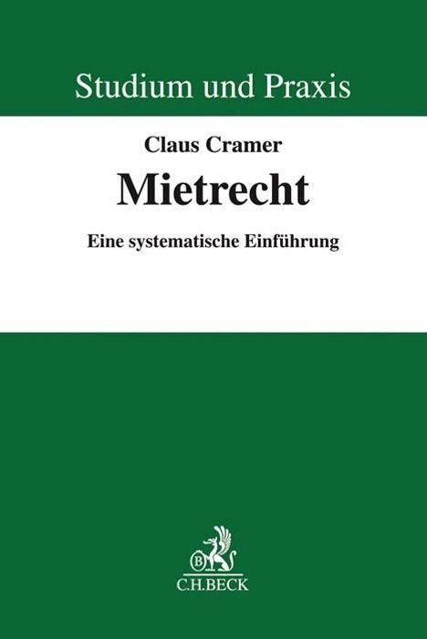 Claus Cramer: Mietrecht, Buch