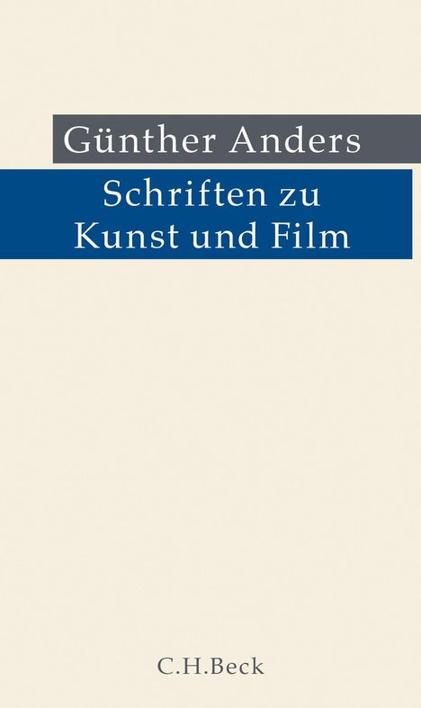 Guenther Anders: Anders, G: Schriften zu Kunst und Film, Buch