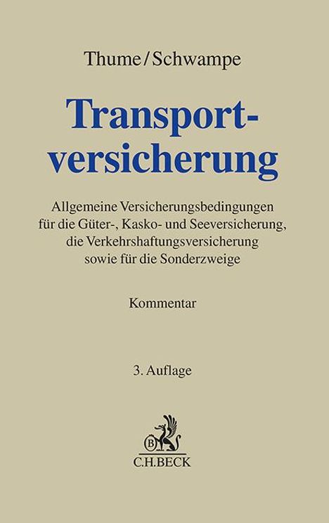 Transportversicherung, Buch