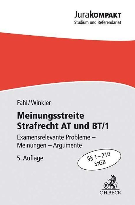 Christian Fahl: Fahl, C: Meinungsstreite Strafrecht AT und BT/1, Buch