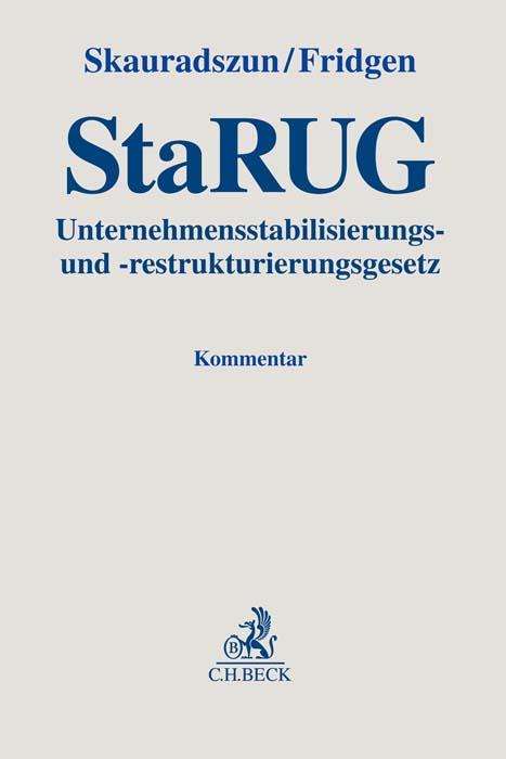 Unternehmensstabilisierungs- und -restrukturierungsgesetz, Buch
