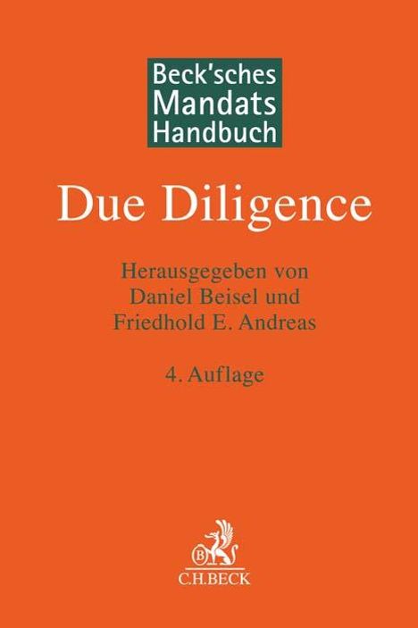 Beck'sches Mandatshandbuch Due Diligence, Buch