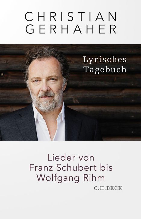 Christian Gerhaher: Lyrisches Tagebuch, Buch