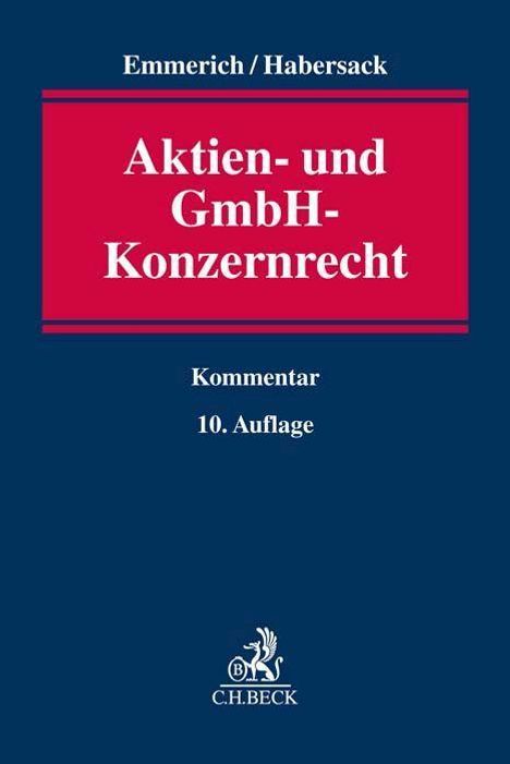 Volker Emmerich: Aktien- und GmbH-Konzernrecht, Buch