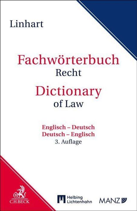 Karin Linhart: Fachwörterbuch Recht, Buch