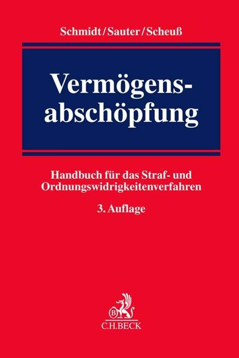 Wilhelm Schmidt: Vermögensabschöpfung, Buch