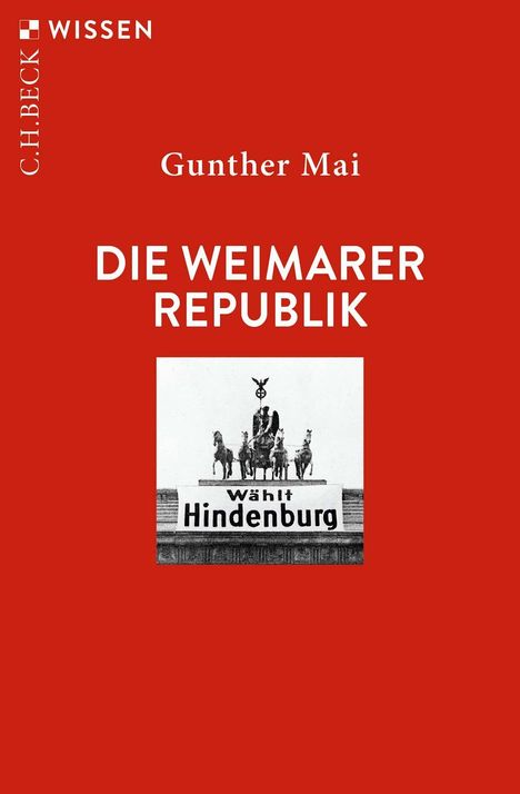 Gunther Mai: Die Weimarer Republik, Buch