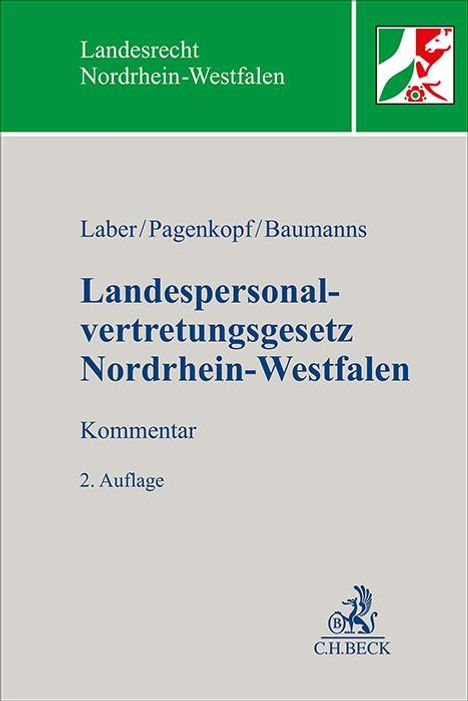 Landespersonalvertretungsgesetz Nordrhein-Westfalen, Buch