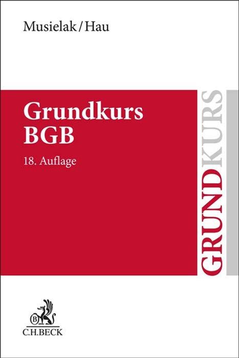 Hans-Joachim Musielak: Grundkurs BGB, Buch