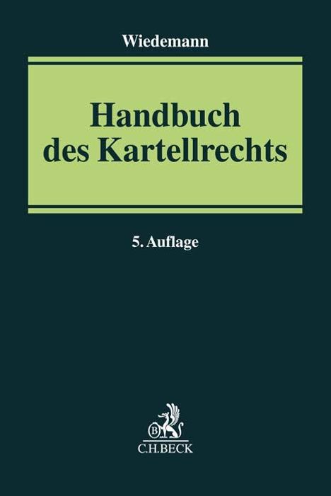 Handbuch des Kartellrechts, Buch