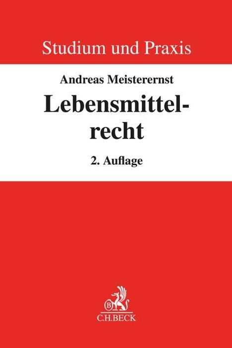 Andreas Meisterernst: Lebensmittelrecht, Buch