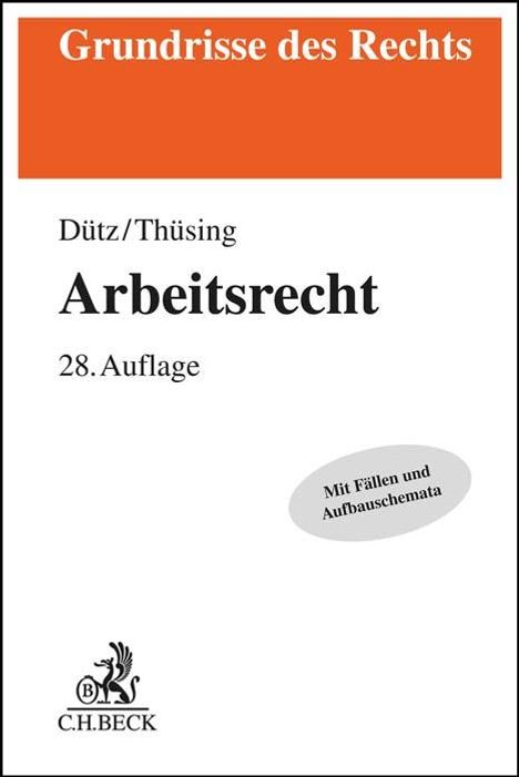 Wilhelm Dütz: Arbeitsrecht, Buch