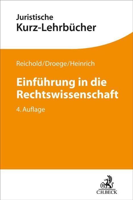 Hermann Reichold: Einführung in die Rechtswissenschaft, Buch