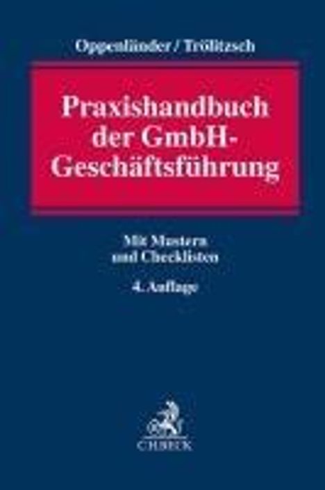 Praxishandbuch der GmbH-Geschäftsführung, Buch