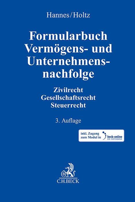 Formularbuch Vermögens- und Unternehmensnachfolge, 1 Buch und 1 Diverse