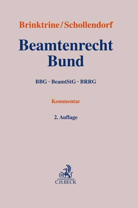 Beamtenrecht Bund, Buch