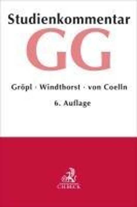 Christoph Gröpl: Grundgesetz, Buch