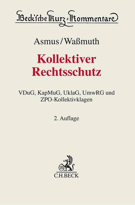 Kollektiver Rechtsschutz, Buch