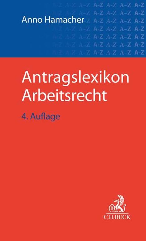 Antragslexikon Arbeitsrecht, Buch