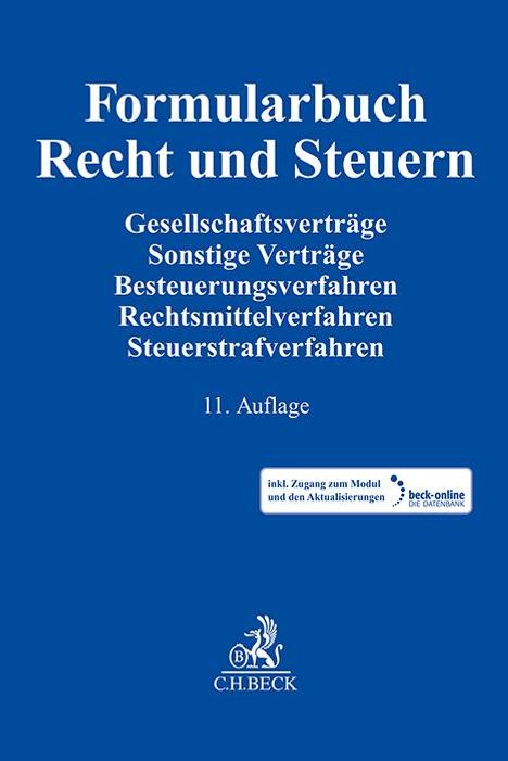 Formularbuch Recht und Steuern, 1 Buch und 1 Diverse