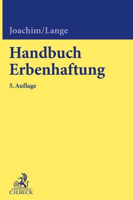 Norbert Joachim: Handbuch Erbenhaftung, Buch