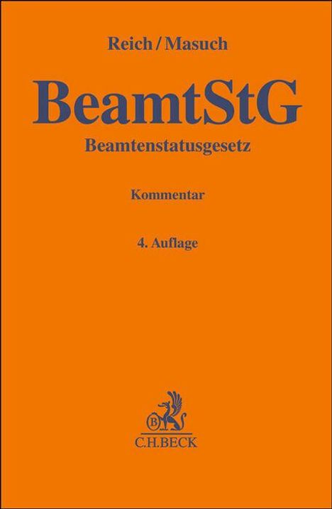 Andreas Reich: Beamtenstatusgesetz, Buch