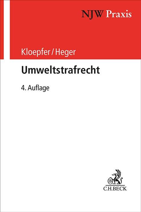 Michael Kloepfer: Umweltstrafrecht, Buch