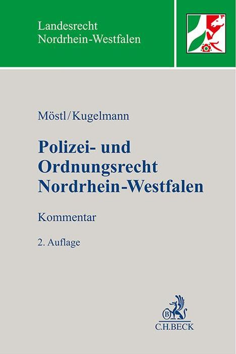 Polizei- und Ordnungsrecht Nordrhein-Westfalen, Buch