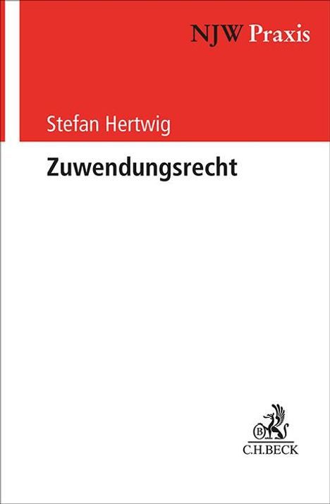 Stefan Hertwig: Zuwendungsrecht, Buch