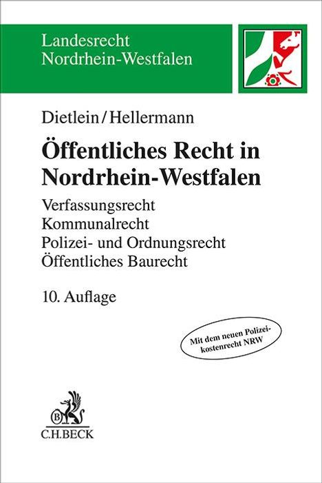 Johannes Dietlein: Öffentliches Recht in Nordrhein-Westfalen, Buch