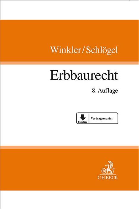 Karl Winkler: Erbbaurecht, Buch