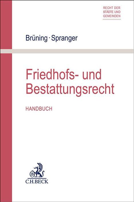 Friedhofs- und Bestattungsrecht, Buch