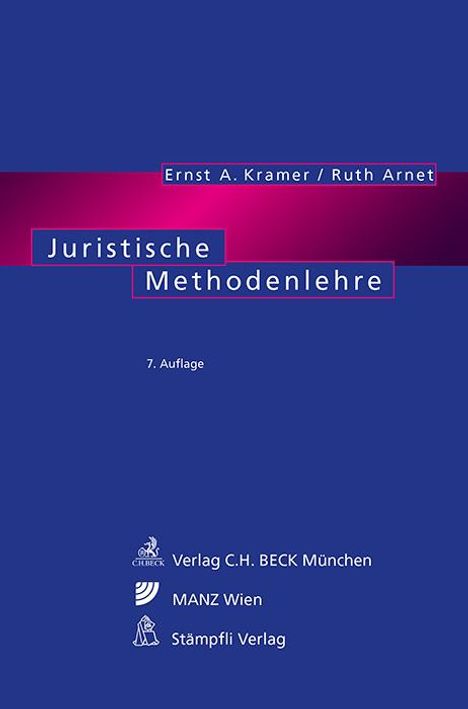 Ernst A. Kramer: Juristische Methodenlehre, Buch