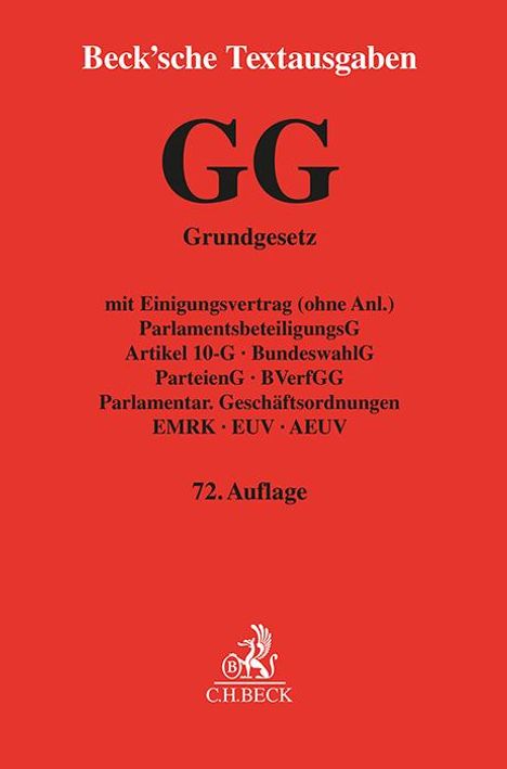 Grundgesetz für die Bundesrepublik Deutschland, Buch