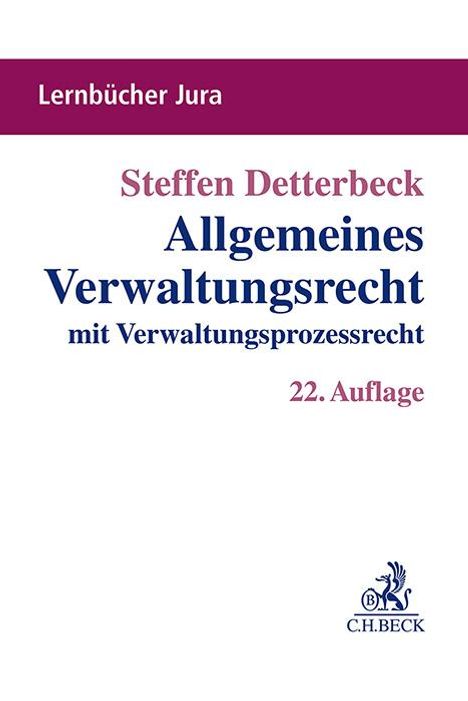 Steffen Detterbeck: Allgemeines Verwaltungsrecht, Buch