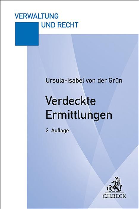 Ursula-Isabel von der Grün: Verdeckte Ermittlungen, Buch