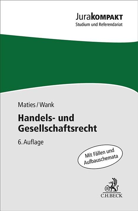 Martin Maties: Handels- und Gesellschaftsrecht, Buch