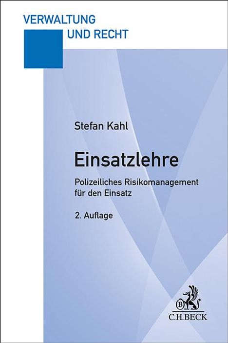 Stefan Kahl: Einsatzlehre, Buch