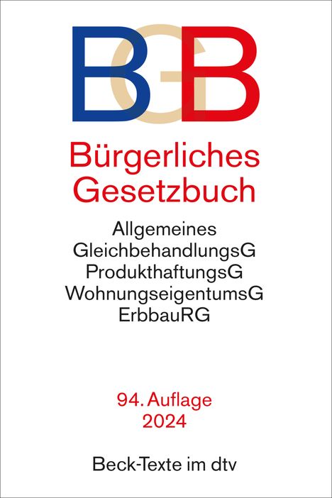 Bürgerliches Gesetzbuch, Buch