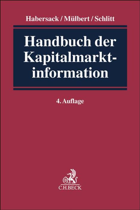 Handbuch der Kapitalmarktinformation, Buch