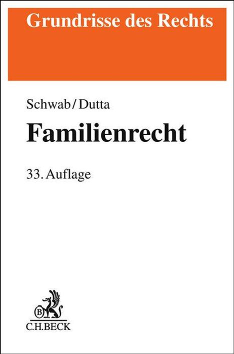 Dieter Schwab: Familienrecht, Buch