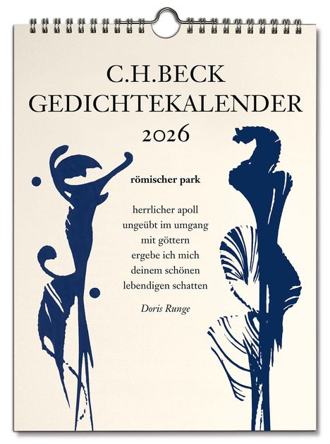 C.H. Beck Gedichtekalender, Kalender