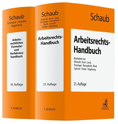 Arbeitsrechts-Handbuch und Arbeitsrechtliches Formular- und Verfahrenshandbuch, Buch