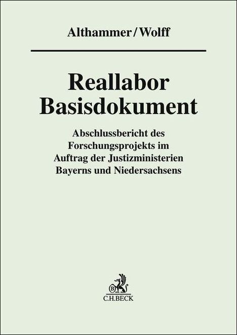 Christoph Althammer: Reallabor Basisdokument, Buch