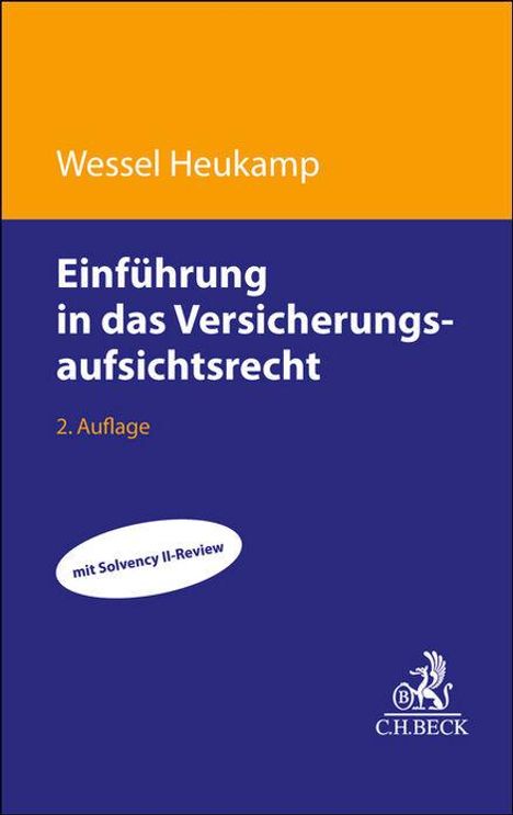 Wessel Heukamp: Einführung in das Versicherungsaufsichtsrecht, Buch