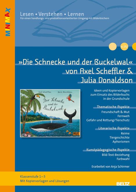 Anja Schirmer: »Die Schnecke und der Buckelwal« von Axel Scheffler und Julia Donaldson, Buch