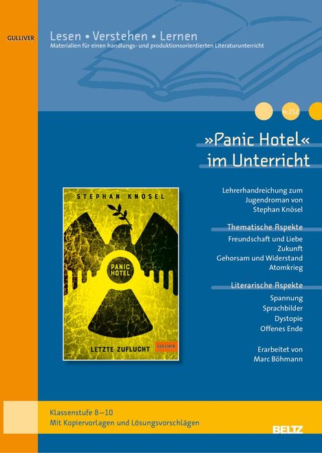 Marc Böhmann: 'Panic Hotel' im Unterricht, Buch