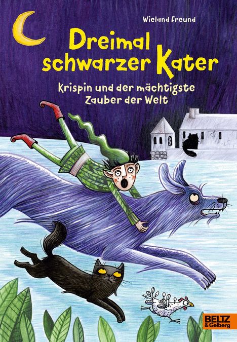 Wieland Freund: Dreimal schwarzer Kater, Buch